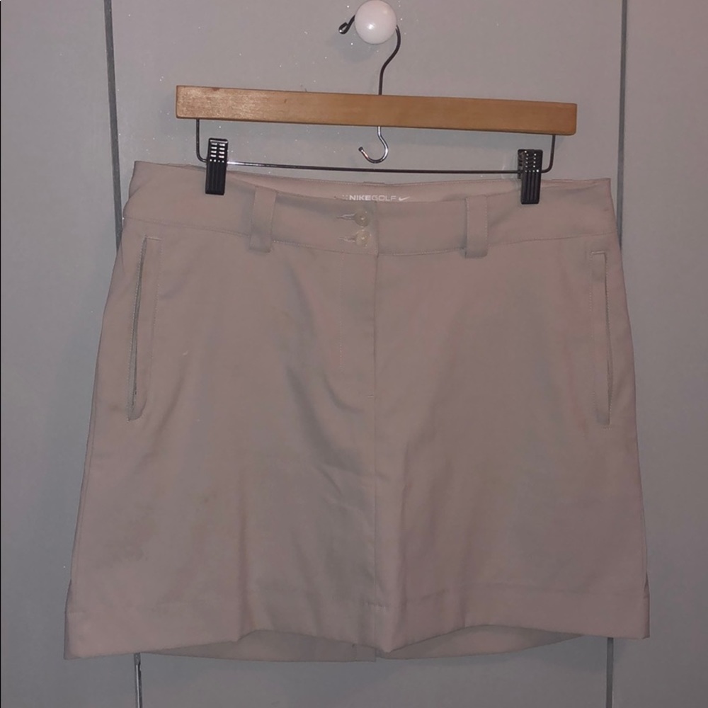 Tan Nike Golf Skort